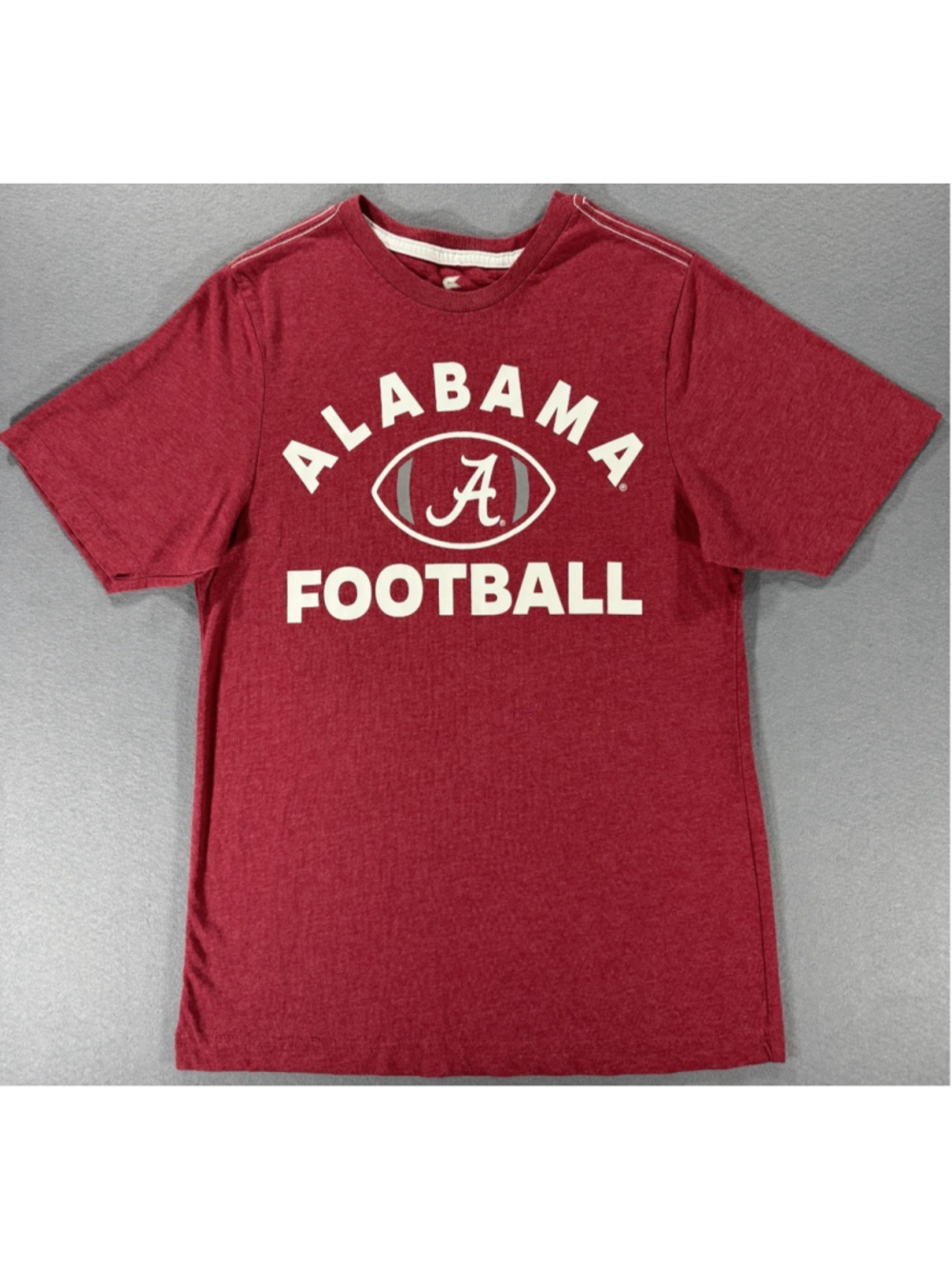 Colosseum T Shirt Alabama Football Front and Clemson Tide Back Red Men's Small